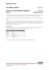 Application sheet for Toxo IgM µ-Capture