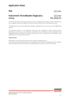 Application sheet for HSV IgM