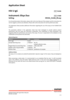 Application sheet for HSV 2 IgG